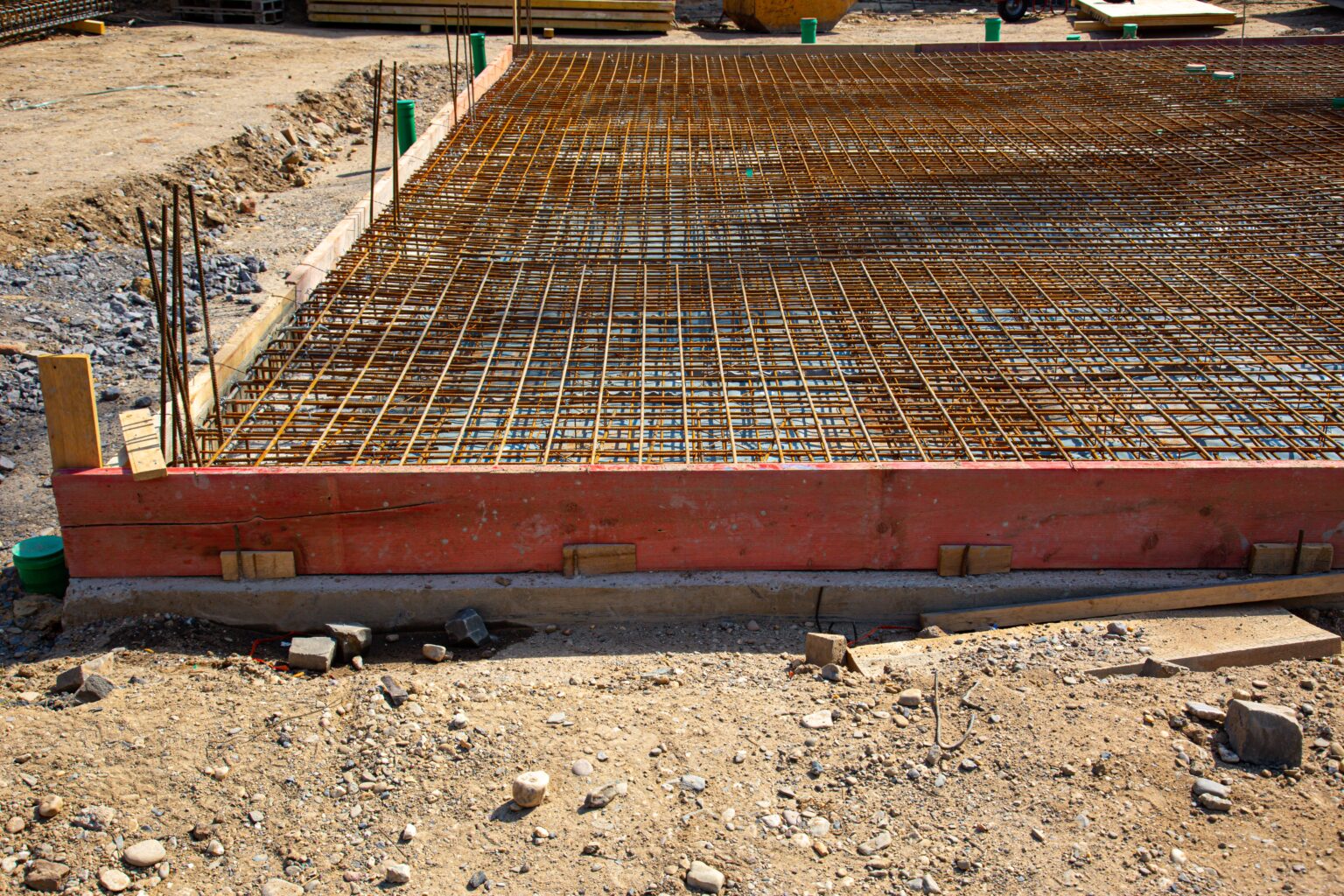 concrete foundation - Katalog domu